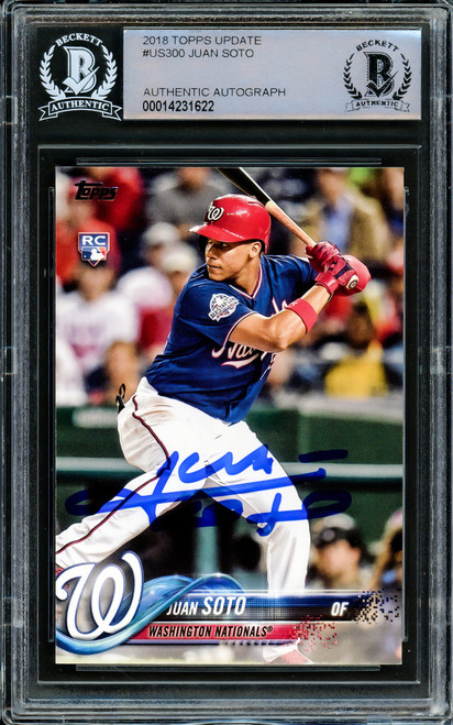 Juan Soto topps now auto 直筆サイン - www.muniloslagos.cl