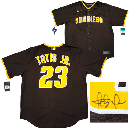 NIKE SAN DIEGO TATIS JR. ユニフォーム 23 Nike Men's San Diego Padres Fernando Tatís Jr. #23 White