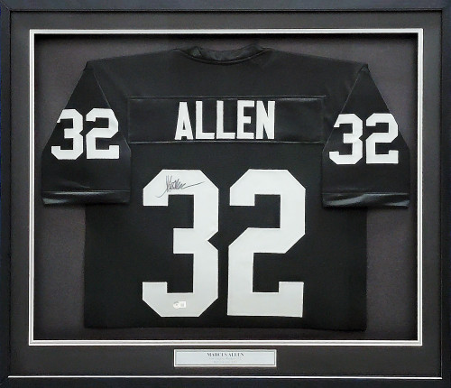 Marcus Allen Back Signed Oakland Raiders Jersey