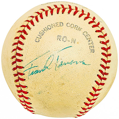 Frank Tanana Autographed Official Feeney National League Baseball