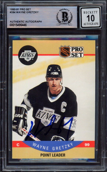 Wayne Gretzky Los Angeles Kings Autographed 1995-1996 Mitchell