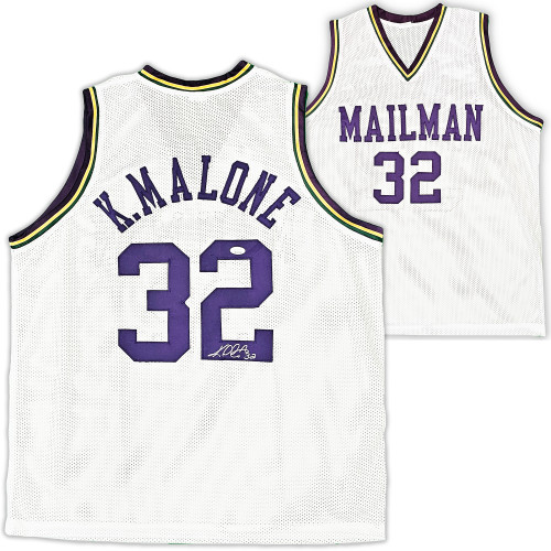 Team USA Karl Malone Autographed White Jersey JSA Stock #215759 - Mill  Creek Sports