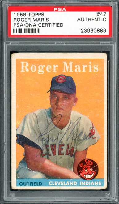 Card of the Day: 1958 Topps Roger Maris rookie card