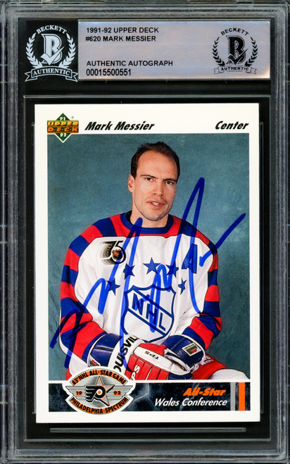 1991-92 Mark Messier Game Worn New York Rangers Jersey.  Hockey