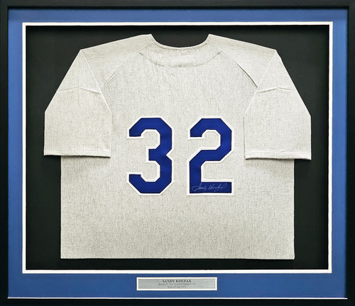 Sandy Koufax Hall Of Fame 1972 Signed Authentic Brooklyn Dodgers Jersey PSA  DNA