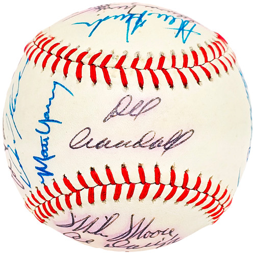 1993 Seattle Mariners Team Signed Autographed Official AL Baseball With 28  Signatures SKU #218512