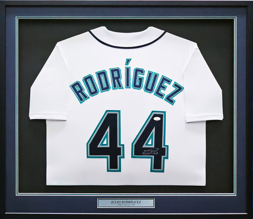 Seattle Mariners Fanatics Authentic Black Framed Logo Jersey Display Case