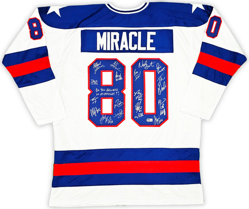 1980 Team USA Olympic Hockey Miracle On Ice Team Signed