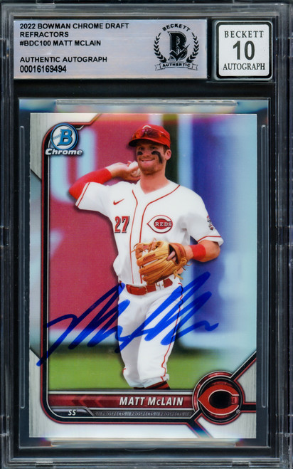 Top 10 Prospect Autographs in 2022 Bowman Chrome Right Now