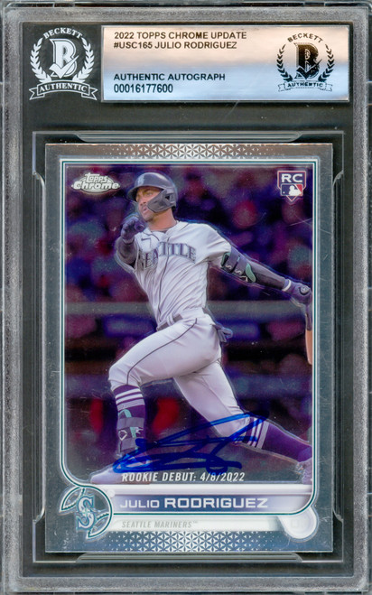 1円スタート】2022 Topps Update Chrome Julio Rodriguez フリオ