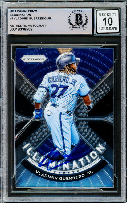 Vladimir Guerrero Jr. Autographed 2021 Prizm Illumination