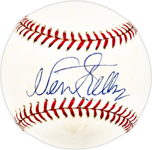 Vern Fuller Autographed Official MLB Baseball Cleveland Indians