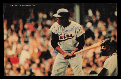 MLB 2021 ＨＯＦ TONY OLIVA auto 5シリ Tony Oliva Autographed Rawlings Official Major League