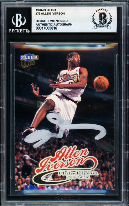 Fleer Allen Iverson Basketball 2002-03 Season Sports Trading