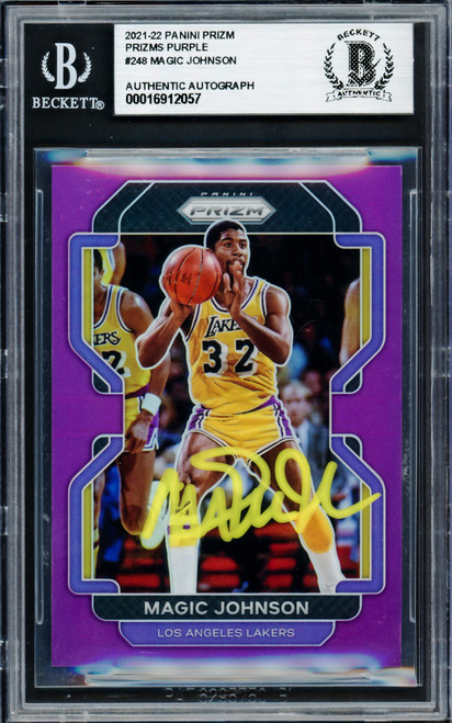 NBAカード】Magic Johnson◆Finest Refractor 1995-96 Finest Refractor Magic Johnson Basketball Card #252