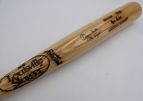 Ozzie Smith Autographed Louisville Slugger Bat St. Louis Cardinals