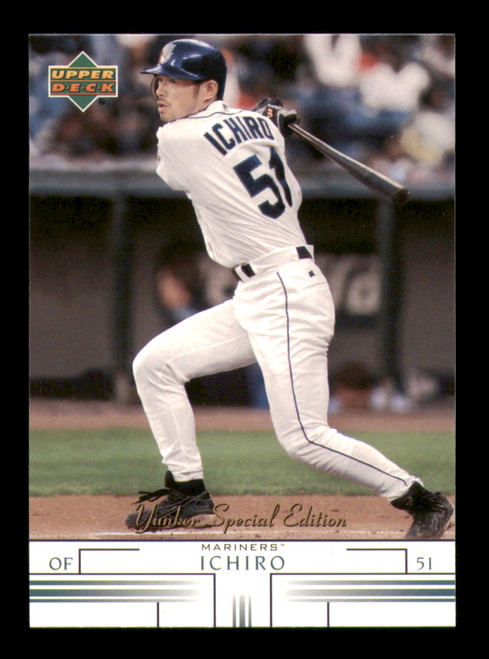 Unsigned Ichiro Suzuki 2002 Upper Deck Yunker Special Edition Card