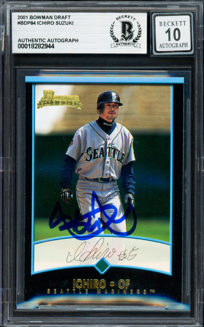 【PSA9 RC】2001 Bowman Ichiro Suzuki イチロー 2001 Bowman Chrome Ichiro Suzuki (Refractor-Japanese) | PSA