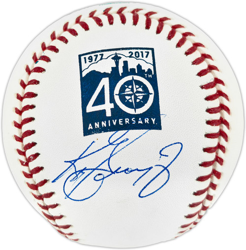 Ken Griffey Jr. Autographed Official Seattle Mariners 40th