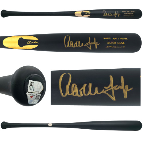 Aaron Judge Autographed Matte Black Chandler Player Model Maple