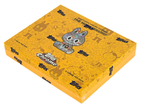 その他 2025 Topps Chrome Labubu 5box 2025 Topps Chrome Labubu 10th Anniversary Hobby Box Stock #256829
