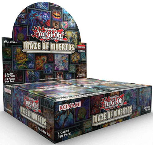 Yu-gi-oh! Maze of Muertos Booster Box Stock #260064 - Mill Creek