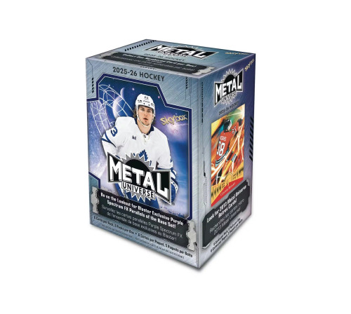 2025-26 Upper Deck Skybox Metal Universe Hockey Blaster Box - Mill