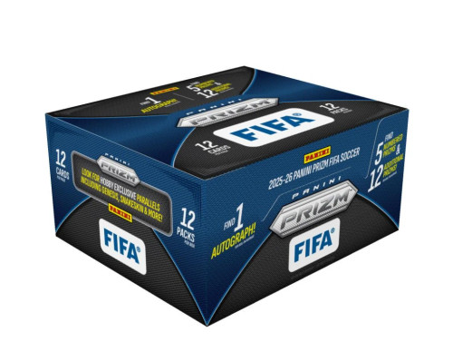 2025-26 Panini Prizm FIFA Soccer Hobby Box - Mill Creek Sports