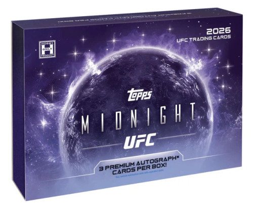 2026 Topps Midnight UFC Hobby Box - Mill Creek Sports