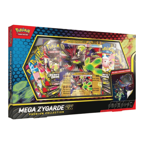 【BOX】 MEGA 拡張パック Pokemon Mega Zygarde ex Premium Collection Box - Mill Creek Sports