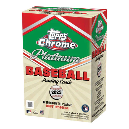 2025 Topps Chrome Platinum Anniversary Baseball Blaster Box - Mill