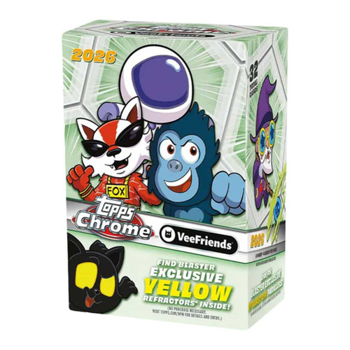 2026 Topps Chrome VeeFriends Blaster Box - Mill Creek Sports