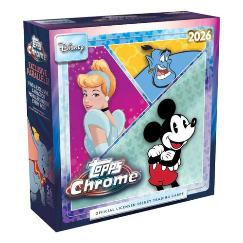 2026 Topps Disney Chrome Mega Box - Mill Creek Sports