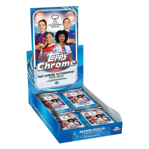 2025-26 Topps Chrome UEFA Women's Champions League Soccer Hobby
