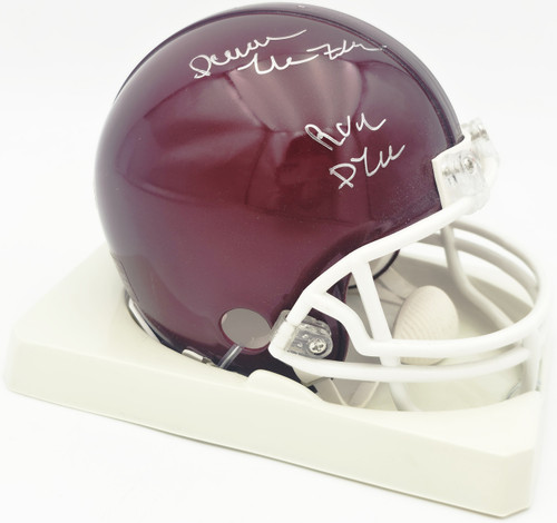 Darren McFadden Autographed Arkansas Razorbacks Red Mini Helmet