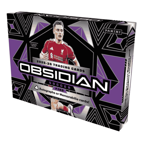 2025-26 Panini Obsidian Soccer Hobby Box - Mill Creek Sports