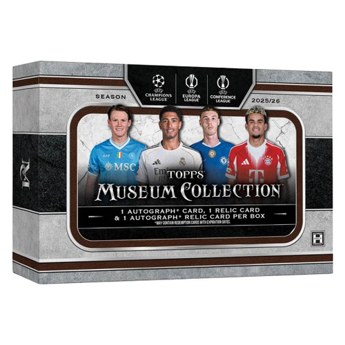 2025-26 Topps UEFA Club Competitions Museum Collection Soccer