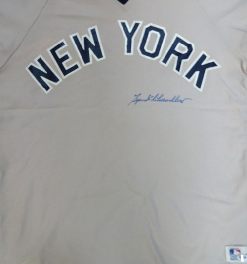 New York Yankees Red Ruffing Autographed White Jersey PSA/DNA #V11072 -  Mill Creek Sports