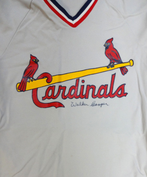 St. Louis Cardinals Paul Daffy Dean Autographed Gray Jersey 1934-1939  PSA/DNA #V09865