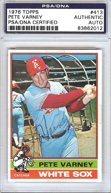 Lee Bee Bee Richard Autographed 1972 Topps Card #476 Chicago White Sox  PSA/DNA #83840725 - Mill Creek Sports