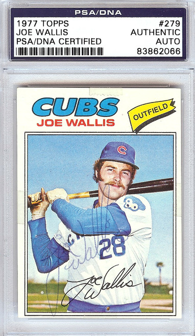 Bill Hands Autographed 1968 Topps Card #279 Chicago Cubs PSA/DNA #83307083  - Mill Creek Sports