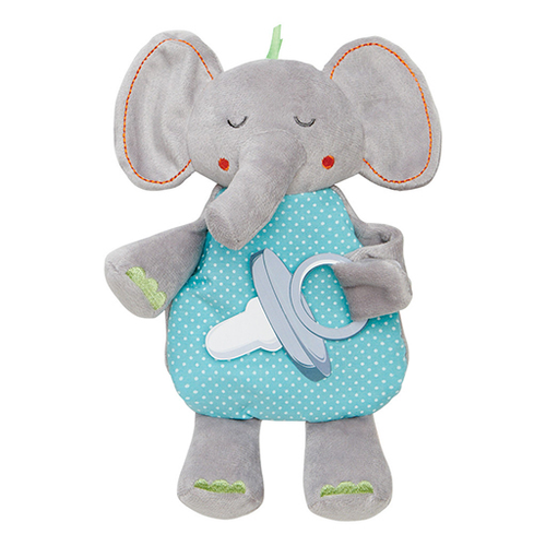 Elephant Floppy Pacifier Holder