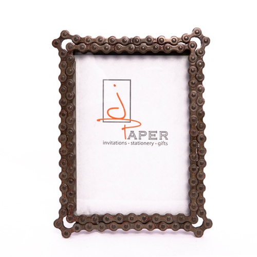 Bicycle Chain Picture Frame