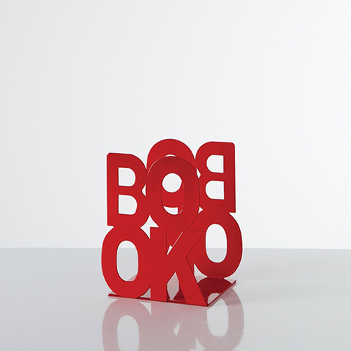 Cutout Red Bookends