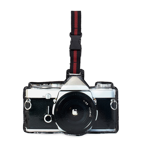 Retro Luggage Tag-Camera