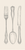 Printable Fork,Knife,Spoon Menu