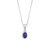 Silver Giving Necklace with Blue Lapis Pendant