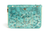 Metallic Turquoise Purse Organizer Insert