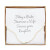 Boxed Embroidered Linen  Wedding Handkerchiefs