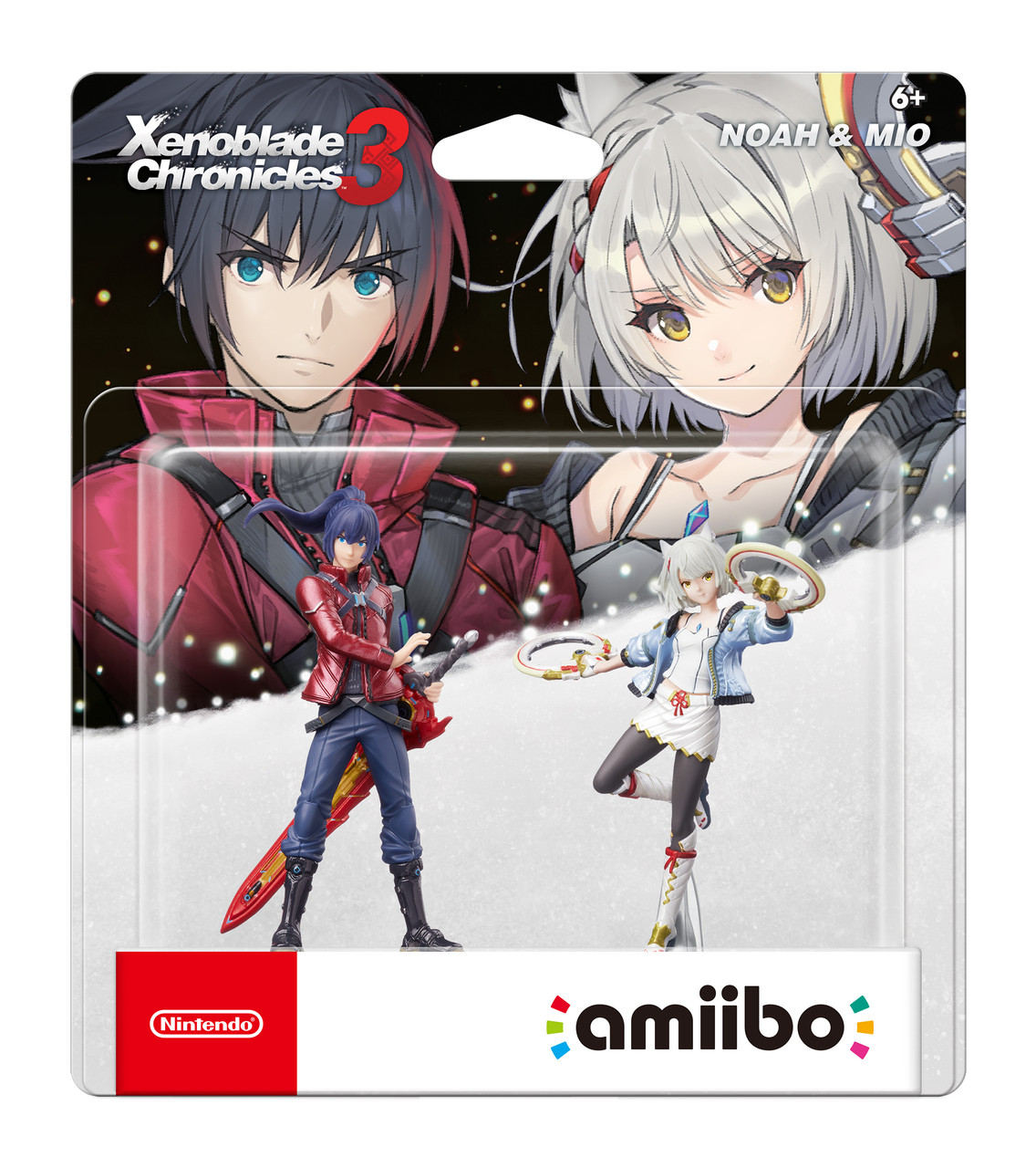 amiibo: Xenoblade Chronicles Series Noah Mio (2-Pack) Vast Inc